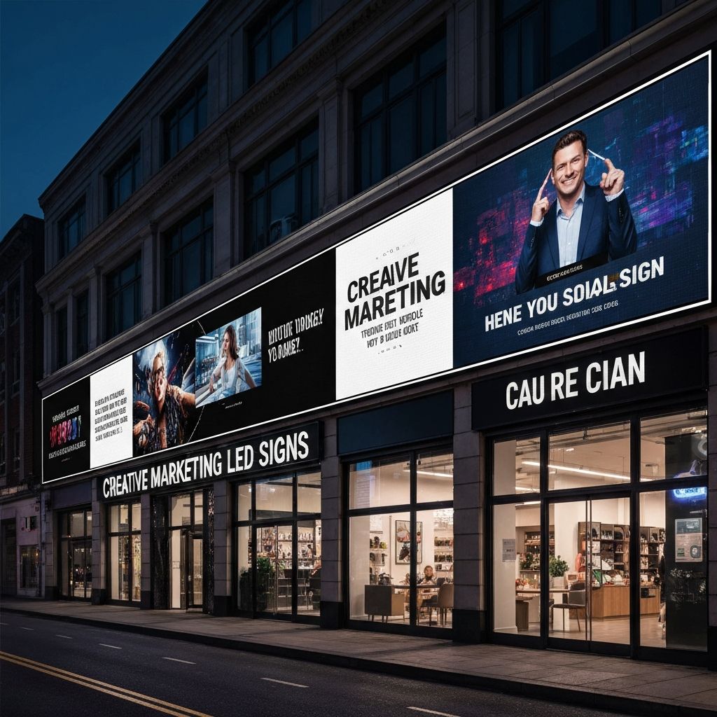 一人行銷的魅力:透過創意短片讓 LED 招牌風靡全球