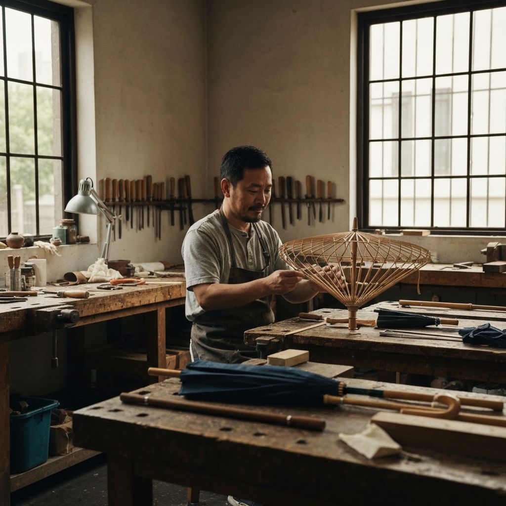 勵志創業故事:從身障清潔員到手工傘達人