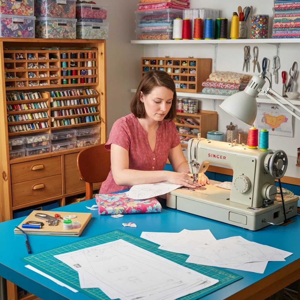 三孩媽媽從縫紉興趣到六位數收入的副業之路